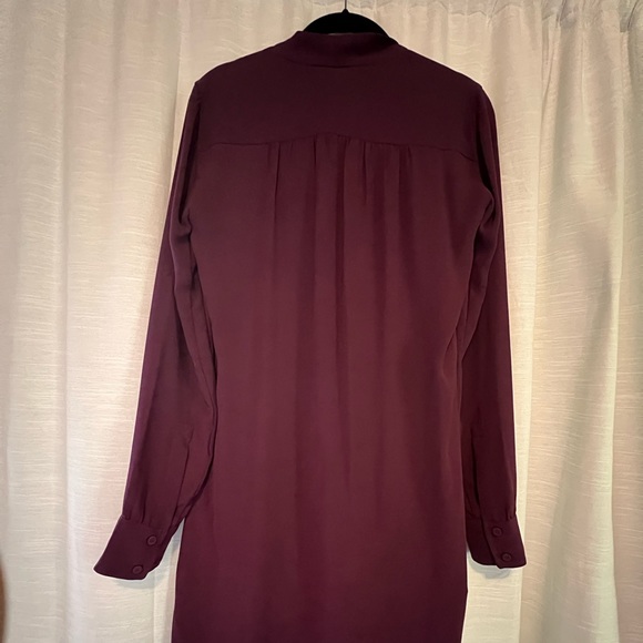 🦋 SOLD BCBG MAXAZRIA Deep Purple Short Dress NWOT - Picture 4 of 4